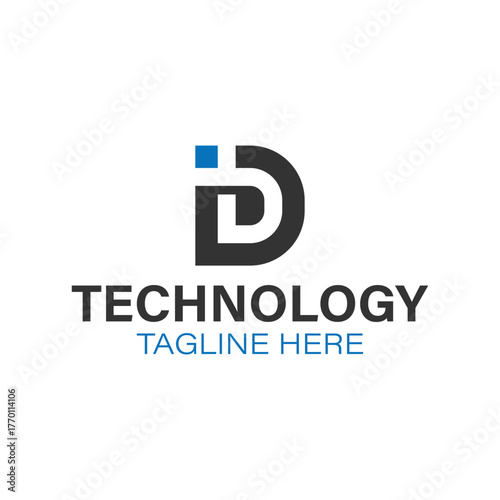 Letter D Audio Wave App Logo Stock Illustrations, Vectors and Clipart.