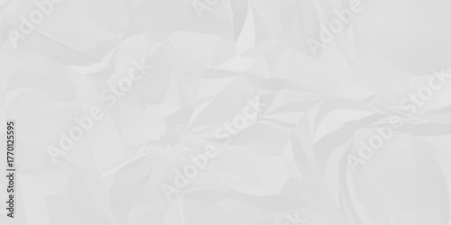 Crumple crushed aged white obsolete rumple craft design. wrinkle ripped creased white crumple aged closeup recycled document grunge paper background.	
