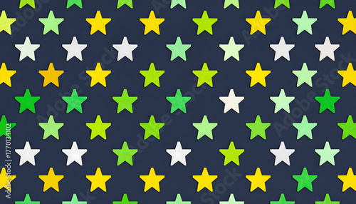 Colorful star pattern design background