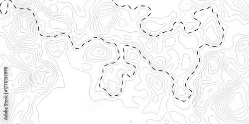 Wallpaper Mural Minimal vector topo paper lines Topographic contour lines grid map seamless pattern. Geographic mountain relief. Abstract lines background. Contour maps. illustration, Topo contour map design.	
 Torontodigital.ca