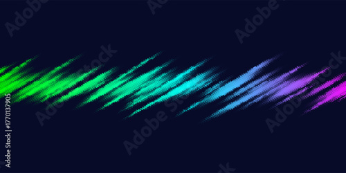 Beautiful abstract background with color particles background. An effective template for placing text and information. Graphic elements for design. Background for creative work.