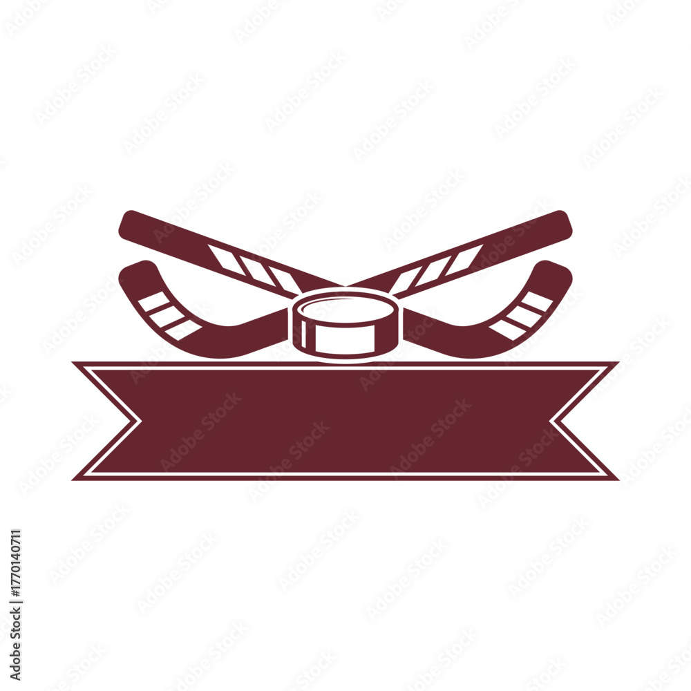 Obraz premium Hockey Team Logo