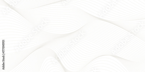 Premium background design with diagonal line pattern in grey colour. Vector white horizontal template for business banner, formal invitation backdrop, luxury voucher, prestigious gift certificate