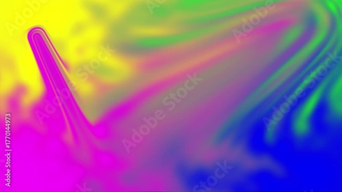 Vibrant Abstract Fluid Gradient Background with Dynamic Color Swirls