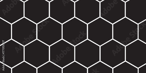 Hexagon honeycomb seamless pattern. hexagon geometric pattern. seamless hex background. abstract honeycomb cell. Design for the background flyers, ad honey, fabric, clothes, texture, textile pattern.