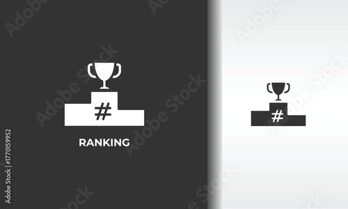 Ranking Vector, Icon Or Logo Sign Isolated Symbol Illustration