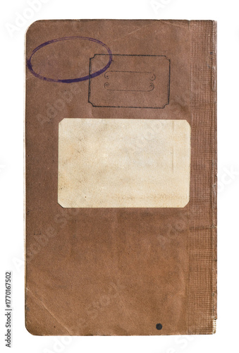 Vintage Notebook with Retro Cassette Design