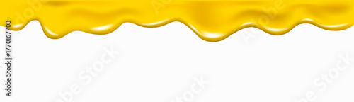 Oil splash and drop or melted butter texture.