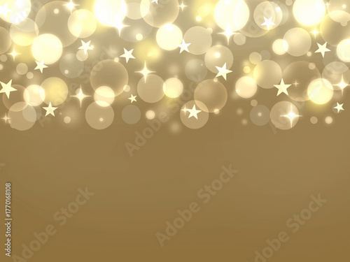 キラキラ輝く光のラグジュアリーな背景素材