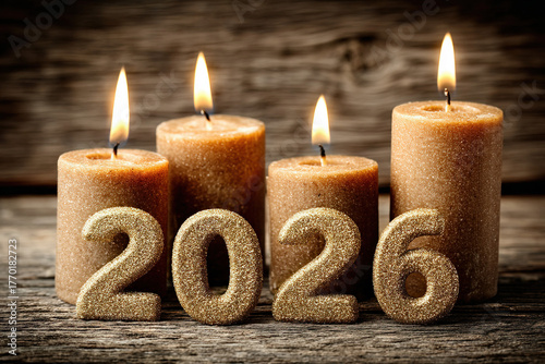 Glitter 2026 numbers on fes...