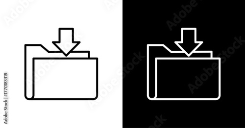 Download White Icon Set Design