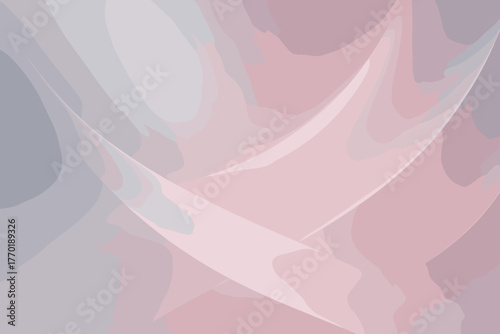 Gradient airy glowing layered surface illustration translucent vector luminous veil rose hues