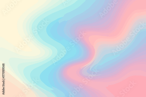 Vector tones color illustration transitions creating opalescent white flow gradient merging creamy