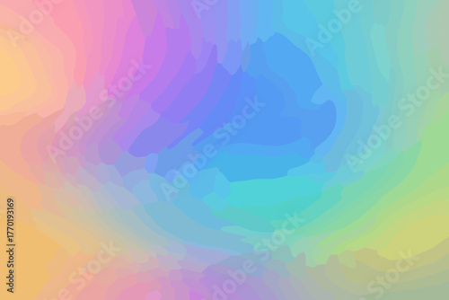 Chromatic luminescence layers radiant vector illustration gradients soft luminfield glowing continuous
