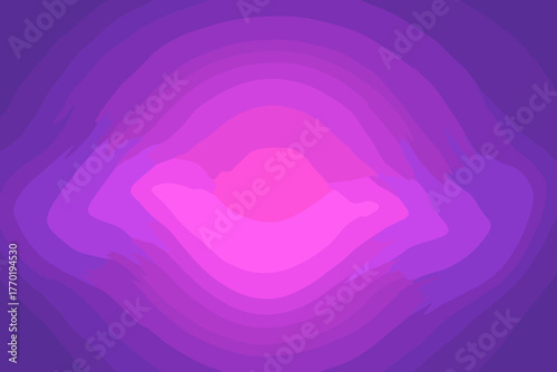 Soft glowing dreampulse waves fading gradient vector magenta wave pulses layered illustration