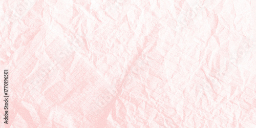 Stippled crumpled paper sheet grunge craft overlay texture with halftone gradient vector illustration. Old vintage crumpled stipple paper grunge punk overlay craft background