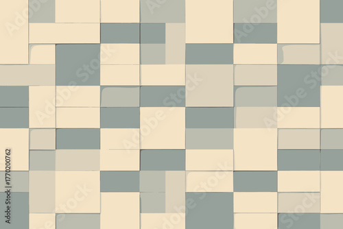 Arranged vector softly illustration geometric elegance minimal layered slate tones beige