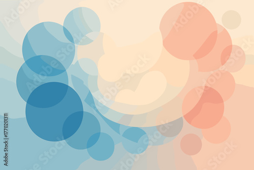 Rose dynamic simple vector blending translucent sphereflow gradients fluid illustration motion spheres