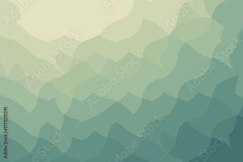 Layered illusion spatial tessellating vector tessellation pattern gradient illustration forms enhancing