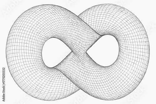Curvature across vector entire illustration mesh looping network infinite rhythm fine linear