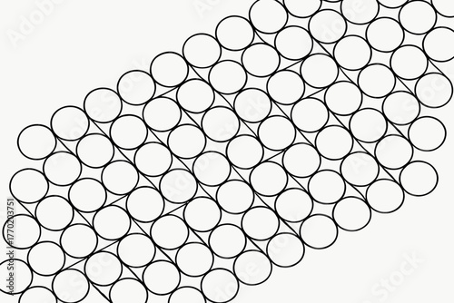 Building vector repetition illustration smooth mesh circular flow abstract connected distributed