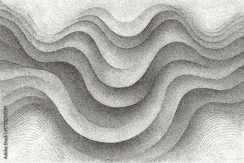 Dust wave mesh illustration textures forming patterns grain granular topographic vector geometric