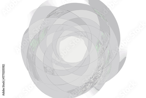 Spiral geometry bands simple illustration spiralring around intersecting vector smooth background central