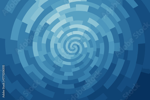 Shapes illustration dynamic diffused rectangular expanding vortex vector spiral featuring
