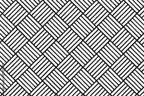 Grid fields diagonal pattern vector geometric tiling illustration linear creating striped bold