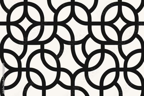 Grid illustration arc abstract repetitive minimal pattern vector structure surface loop filling