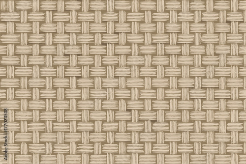 Linen realistic grid subtle organic woven weft warp illusion stitch pattern vector