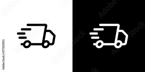 運送トラック・配送のアイコン