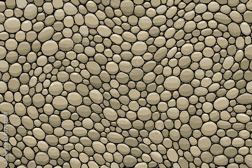 Illustration organic circular pebble pattern enhancing edges mosaic vector flowing gradient stonepath