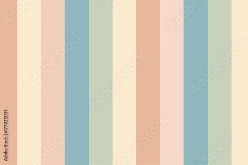 Pastel pattern striped soft arrangement harmony tones illustration vector across symmetrical calming
