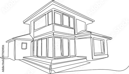 House architecture building home design real estate property residence line