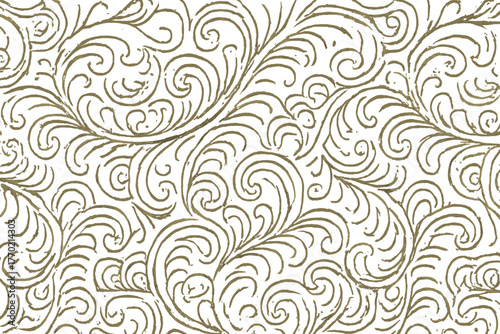 Airy abstract rhythm delicate illustration curves repetition vector lace dot ornamental pattern