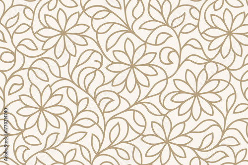 Petals abstraction flower ornamental illustration floral botanical mesh abstract soft flow vector