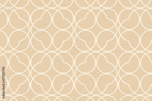 Forming arranged seamless array vector rings illustration elegant background lace circular