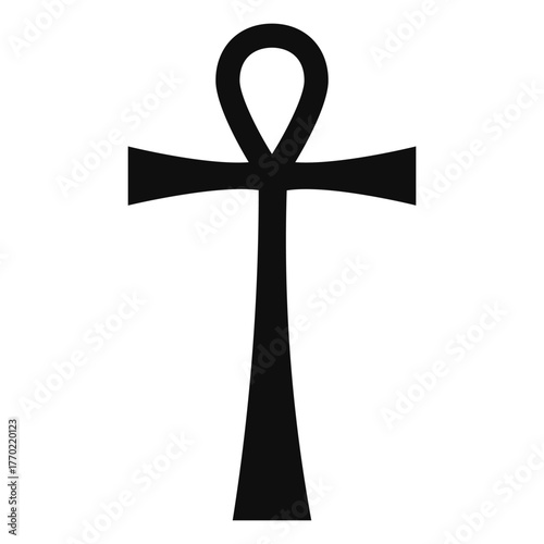 Vector image of a Christian cross silhouette in various styles. Concept of Orthodoxy and faith. Element for your design.