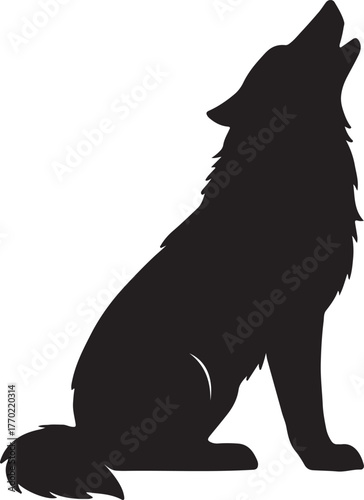 wolf vector illustration