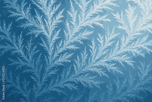 Across light crystal soft patterns crystals scattering through frost crystalline illustration vector