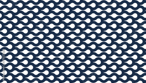 Runny water seamless pattern, vector waves lines geometric abstract background, liquid in motion endless wallpaper.