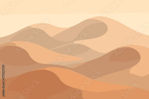 Clay soft minimalistic minimalist producing balanced tranquil volumetric vector illustration scene illuminated