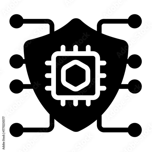 ai security icon for illustration