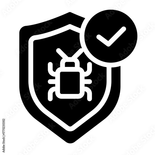antivirus icon for illustration