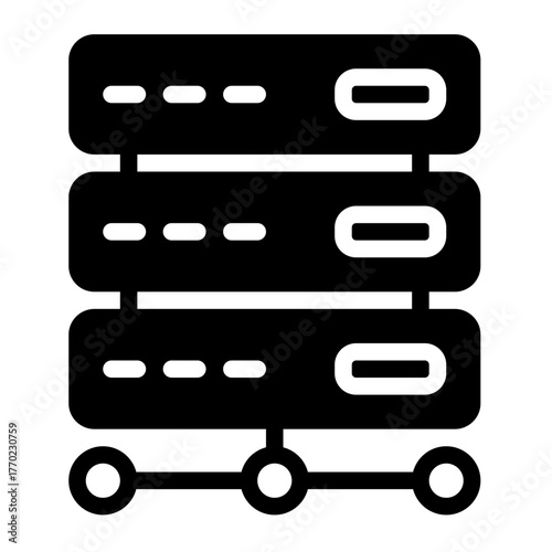 vpn server icon for illustration