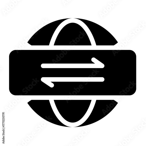 vpn tunnel icon for illustration