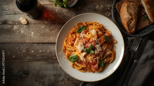 pasta with chicken and vegetables,spaghetti with meatballs and veggies, penne with grilled chicken and vegetables, fettuccine with chicken and broccoli, pasta primavera with chicken, rotini with roast
