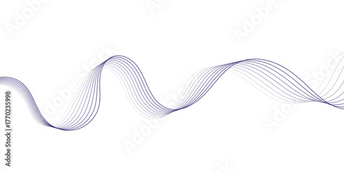 clourfol abstract technology wavy curve lines background.Abstract white and grey geometric smoky blend liens background. Vector illustration.