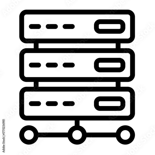 vpn server icon for illustration